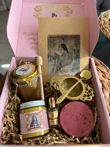 (Jasmine) Limited Edition Goddess of Love Gift Box w/ Natural Jasmine Perfume Oil